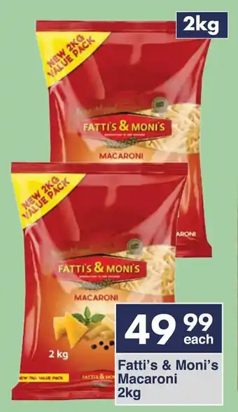 President Hyper Fatti's & Moni's Macaroni offer