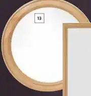 Builders Warehouse Designhouse Round Wooden Mirror 600mm offer