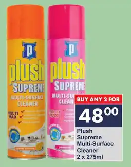 President Hyper Plush Supreme Multi-Surface Cleaner offer