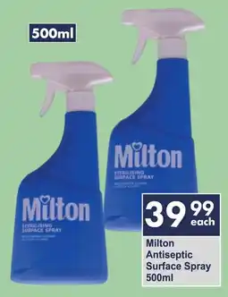 President Hyper Milton Antiseptic Surface Spray offer