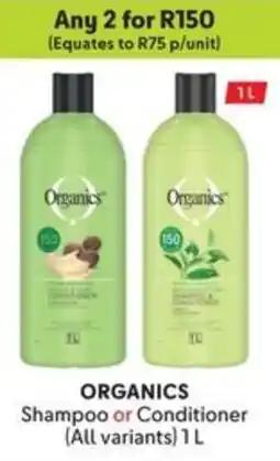 Makro ORGANICS Shampoo or Conditioner offer