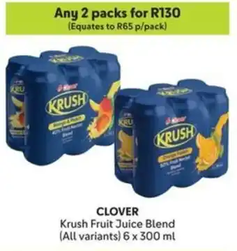 Makro Krush Fruit Juice Blend offer