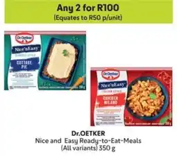 Makro Dr.OETKER Nice and Easy Ready-to-Eat-Meals offer