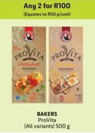 Makro BAKERS ProVita offer