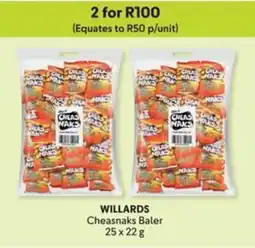 Makro WILLARDS Cheasnaks Baler offer