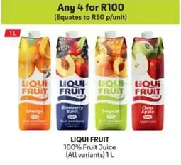 Makro LIQUI FRUIT 100% Fruit Juice offer