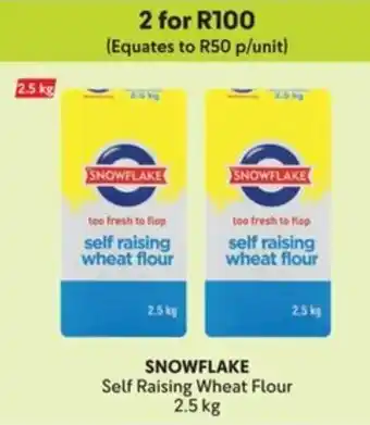 Makro SNOWFLAKE Self Raising Wheat Flour offer