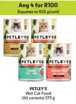 Makro PETLEY'S Wet Cat Food offer