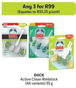 Makro DUCK Active Clean Rimblock offer