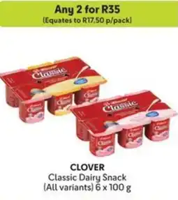 Makro CLOVER Classic Dairy Snack offer