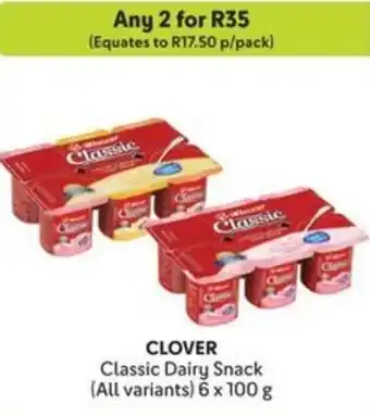 Makro CLOVER Classic Dairy Snack offer