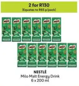 Makro NESTLÉ Milo Malt Energy Drink offer