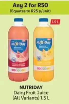 Makro NUTRIDAY Dairy Fruit Juice offer