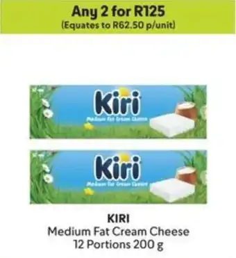 Makro KIRI Medium Fat Cream Cheese 12 Portions offer