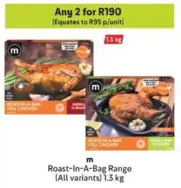 Makro m Roast-In-A-Bag Range offer