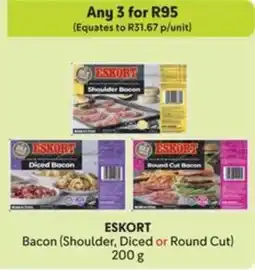 Makro ESKORT Bacon (Shoulder, Diced or Round Cut) offer