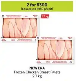 Makro NEW ERA Frozen Chicken Breast Fillets offer