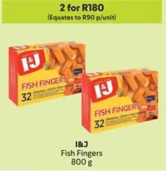 Makro I&J Fish Fingers offer