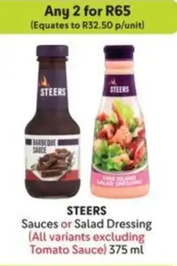 Makro STEERS Sauces or Salad Dressing offer