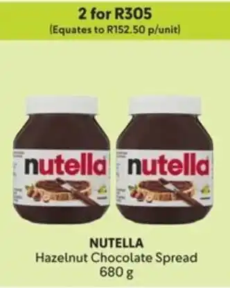 Makro NUTELLA Hazelnut Chocolate Spread offer