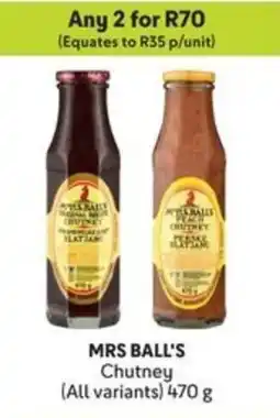 Makro MRS BALL'S Chutney offer