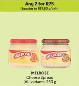 Makro MELROSE Cheese Spread offer