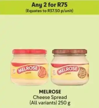 Makro MELROSE Cheese Spread offer