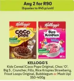 Makro KELLOGG'S Kids Cereal offer