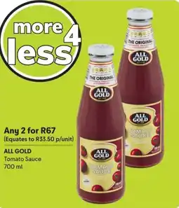 Makro ALL GOLD Tomato Sauce offer