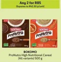 Makro BOKOMO ProNutro High Nutritional Cereal offer