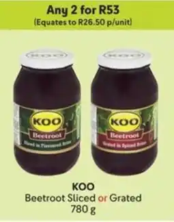 Makro KOO Beetroot Sliced or Grated offer