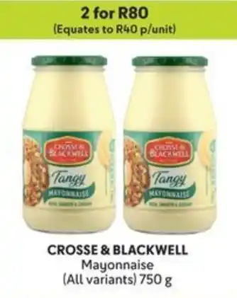 Makro CROSSE & BLACKWELL Mayonnaise offer