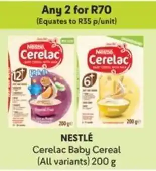 Makro NESTLÉ Cerelac Baby Cereal offer