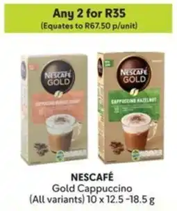 Makro NESCAFÉ Gold Cappuccino offer