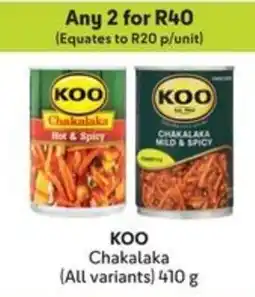 Makro KOO Chakalaka offer