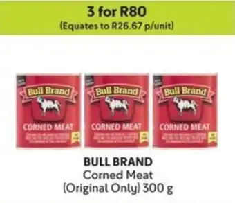 Makro BULL BRAND Corned Meat (Original Only) offer