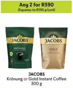 Makro JACOBS Krönung or Gold Instant Coffee offer