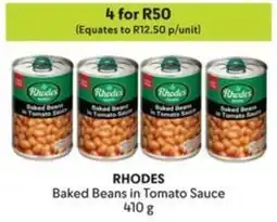 Makro RHODES Baked Beans in Tomato Sauce offer