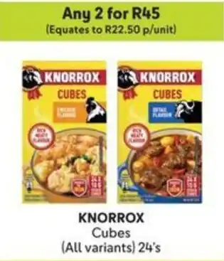 Makro KNORROX Cubes offer