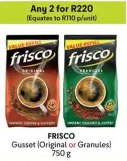 Makro FRISCO Gusset (Original or Granules) offer