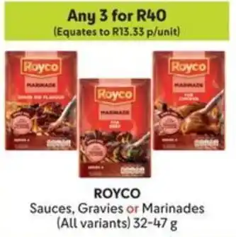 Makro ROYCO Sauces, Gravies or Marinades offer