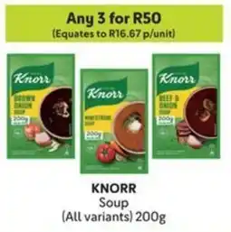 Makro KNORR Soup offer