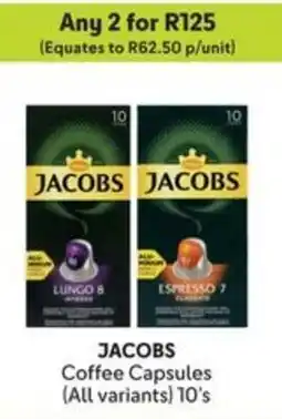 Makro JACOBS Coffee Capsules offer