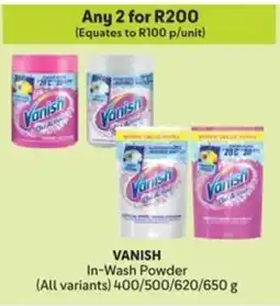 Makro VANISH In-Wash Powder offer