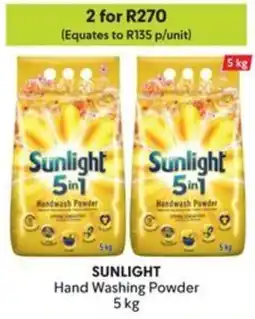 Makro SUNLIGHT Hand Washing Powder offer