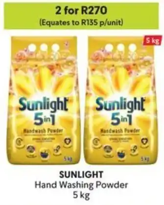 Makro SUNLIGHT Hand Washing Powder offer