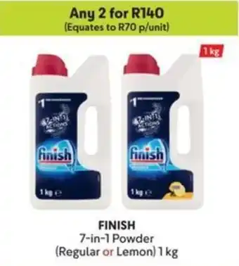 Makro FINISH 7-in-1 Powder (Regular or Lemon) offer