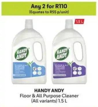 Makro HANDY ANDY Floor & All Purpose Cleaner offer