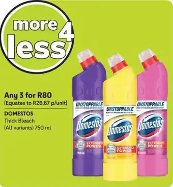 Makro DOMESTOS Thick Bleach offer