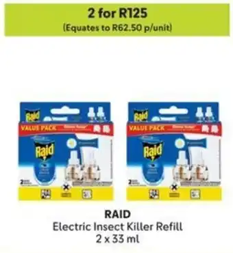 Makro RAID Electric Insect Killer Refill offer